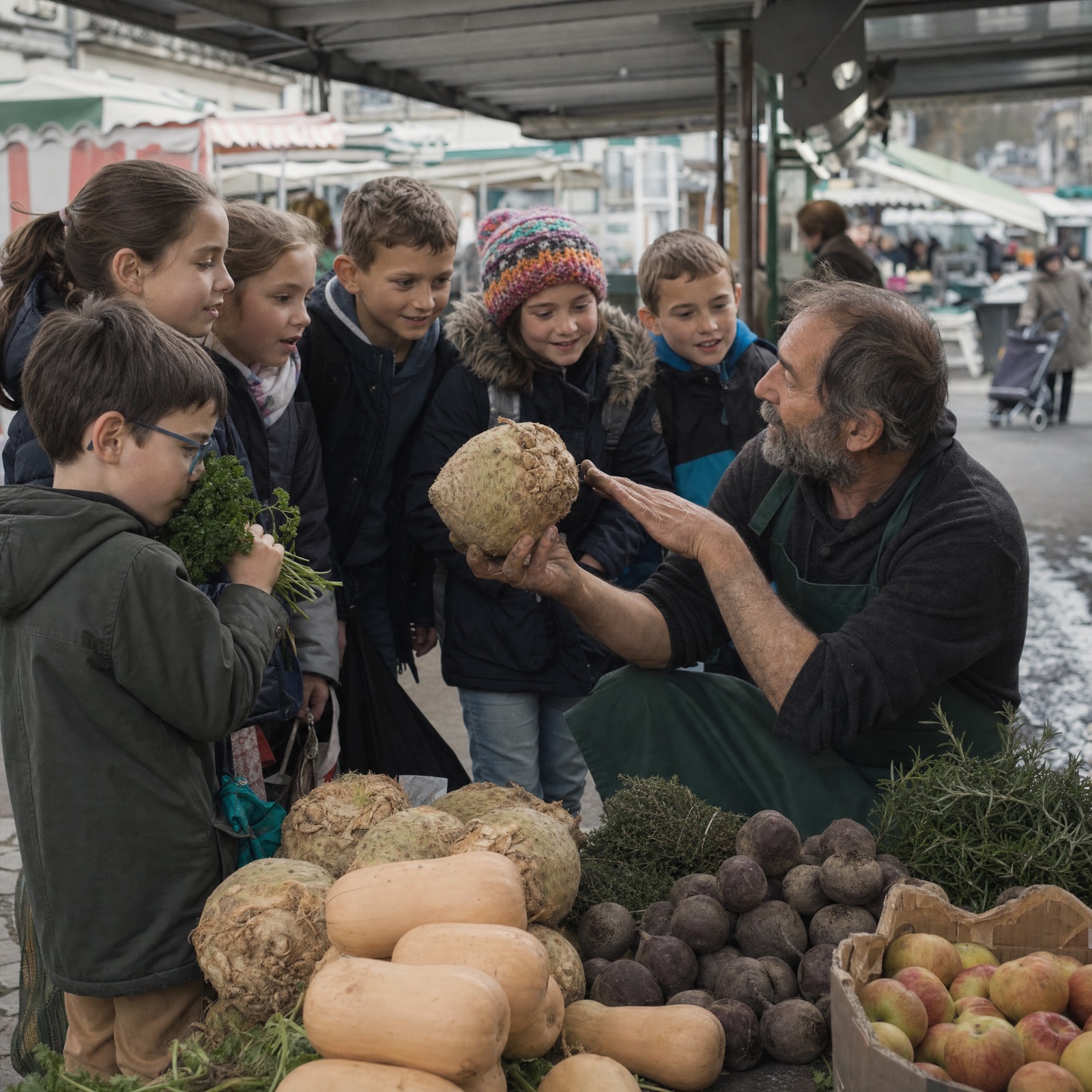 Réunion de l'équipe des Petits Cuisiniers de Marseille